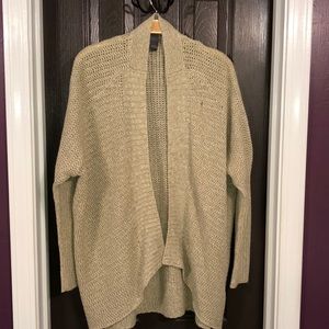 Beige Knit Cardigan